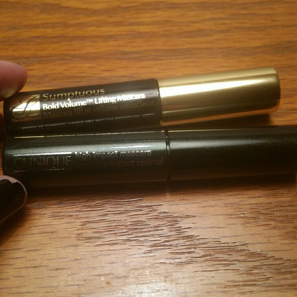 Estee lauder & clinique mascara duo